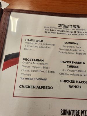  at Jim's Razorback Pizza in Fort Smith