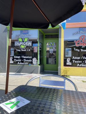   at VBurger in Long Beach