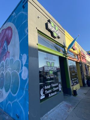   at VBurger in Long Beach