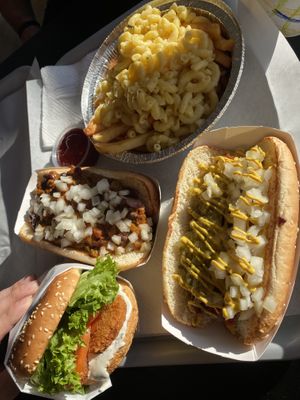   at VBurger in Long Beach