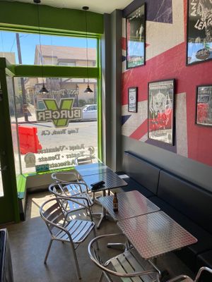 Inside punk
Rock  at VBurger in Long Beach
