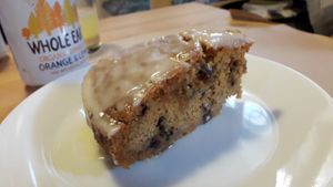 Tarta de zanahoria  (vegana) at A Morena in Lugo