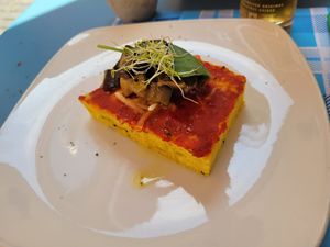 Pizza at Bianconiglio Bistrot in Bellinzona