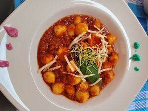 Gnocchi ragú at Bianconiglio Bistrot in Bellinzona