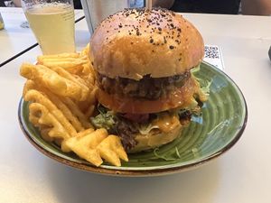 Beyond burger  at Cosechas in Tenerife