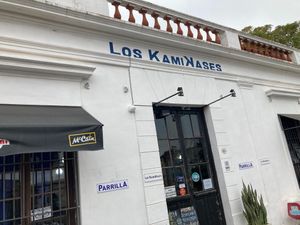Front at Los Kamikazes in Colonia Del Sacramento