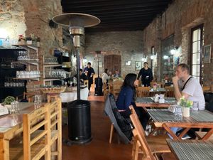 Inside at Los Kamikazes in Colonia Del Sacramento