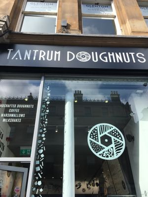 Store at Tantrum Doughnuts in Glasgow