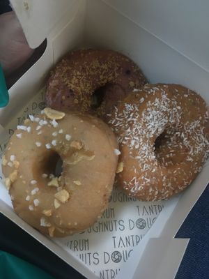 All vegan! at Tantrum Doughnuts in Glasgow