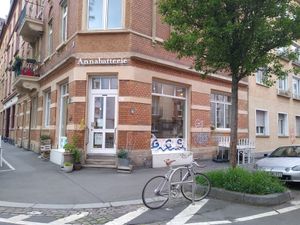Outside at Annabatterie in Mainz