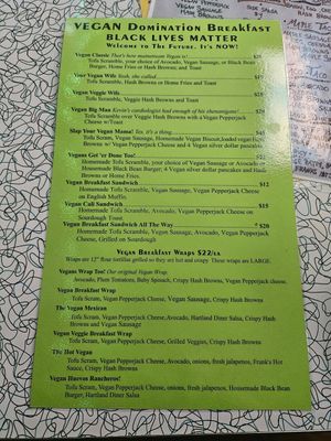 I got the vegan classic, next time I'll try the vegan veggie wife I think! at Hartland Diner  in Hartland
