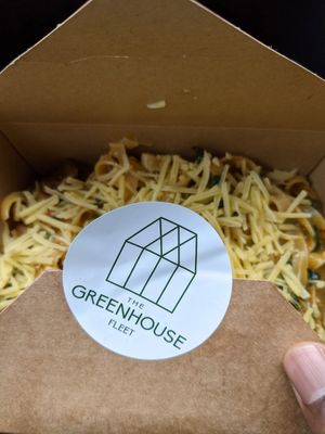 Mushroom Tagliatelle at The Greenhouse in Fleet