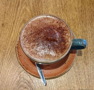 soy hot chocolate at The Greenhouse in Fleet