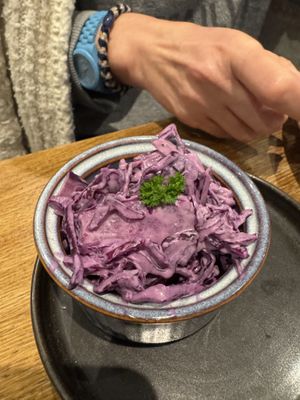 Lovely coleslaw   at The Greenhouse in Fleet