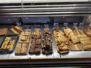 Cakes and pasties   at The Greenhouse in Fleet