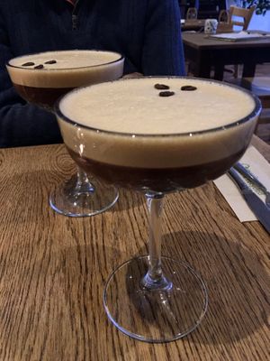 Decaf Expresso martini at The Greenhouse in Fleet