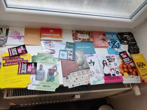 Flyers at Plant Base in Berlin