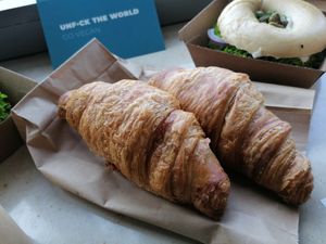 Croissant at Plant Base in Berlin