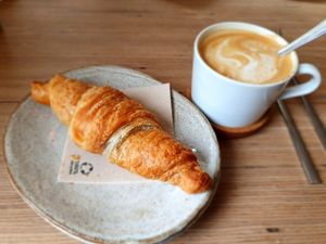 Croissant at Plant Base in Berlin