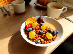 Breakfast at Plant Base in Berlin