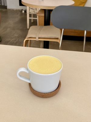 Golden Latte  at Plant Base in Berlin