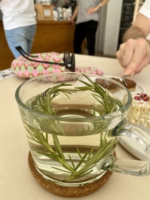 Rosemary Tea  at Plant Base in Berlin