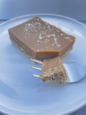 Salted caramel bar  at Plant Base in Berlin