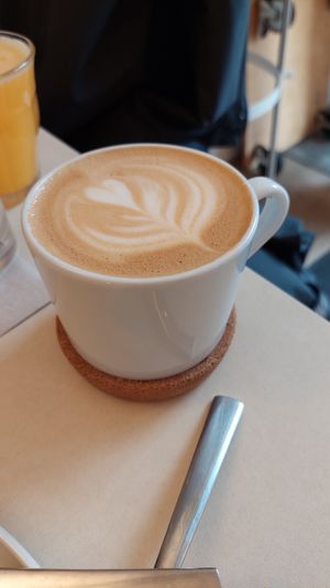 Latte at Plant Base in Berlin