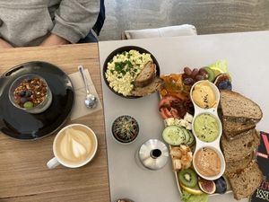 Breakfast for 2 #Veganuary at Plant Base in Berlin