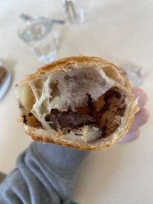 Schoko Croissant  at Plant Base in Berlin
