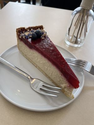 €4 Cheesecake   at Plant Base in Berlin