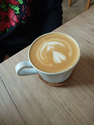 Latte at Plant Base in Berlin