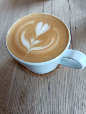 Latte at Plant Base in Berlin