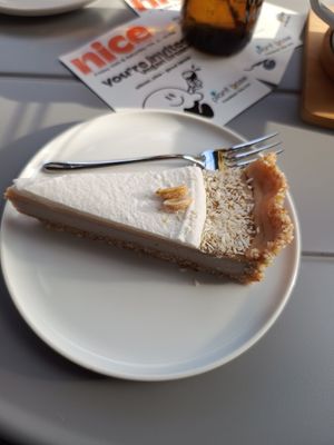Banoffee cake at Plant Base in Berlin