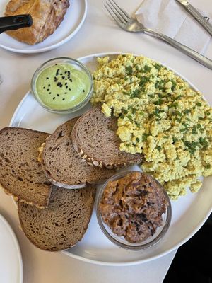 Scrambled Tofu  at Plant Base in Berlin