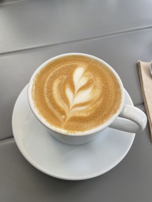 Capuccino  at Plant Base in Berlin
