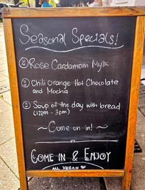 Seasonal specials at Plant Base in Berlin