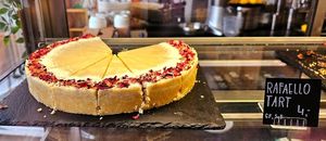 Raffaello tart at Plant Base in Berlin