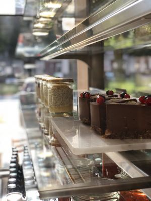 Desserts at Plant Base in Berlin