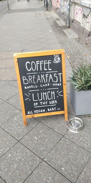 Sign at Plant Base in Berlin