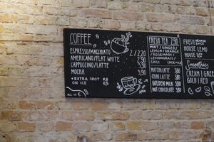 Menu at Plant Base in Berlin