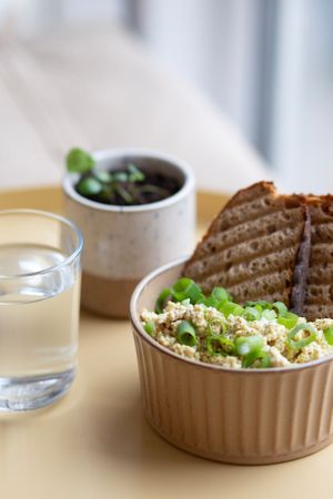 tofu scramble at Plant Base in Berlin