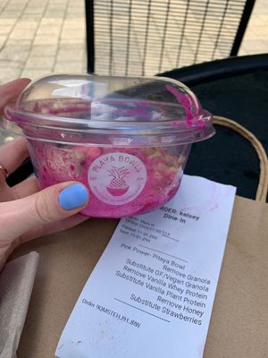 Take away!! at Playa Bowls in Brighton