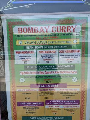  at Bombay Curry in Skagway