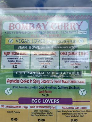   at Bombay Curry in Skagway