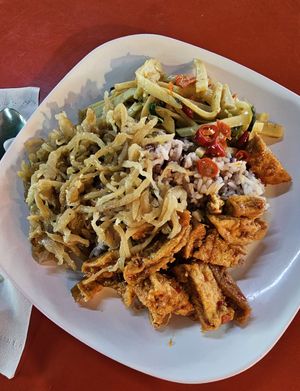 50 baht at The Pink Garden - Sala Daeng One in Bangkok