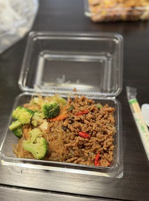 Vegan food from The Pink Garden, Bangkok  at The Pink Garden - Sala Daeng One in Bangkok