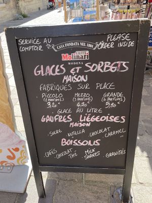 Menu  at Volo in Azay-le-rideau