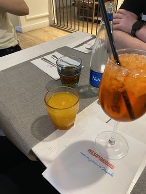   at Rossopomodoro in Rome