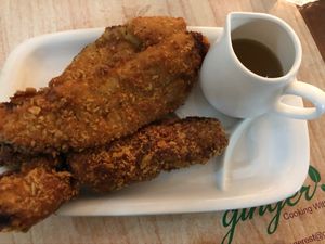 Fried Banana  at Ginger Restaurant in Kuwait City